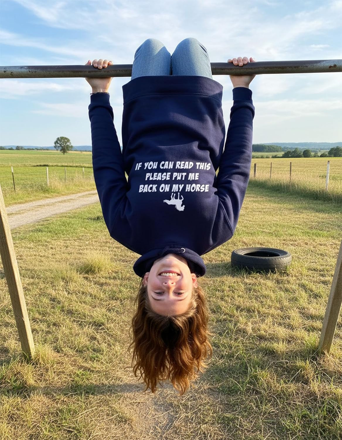 Gift for Girls Who Love Horses Girl Teen Women Horse Lovers Hoodie