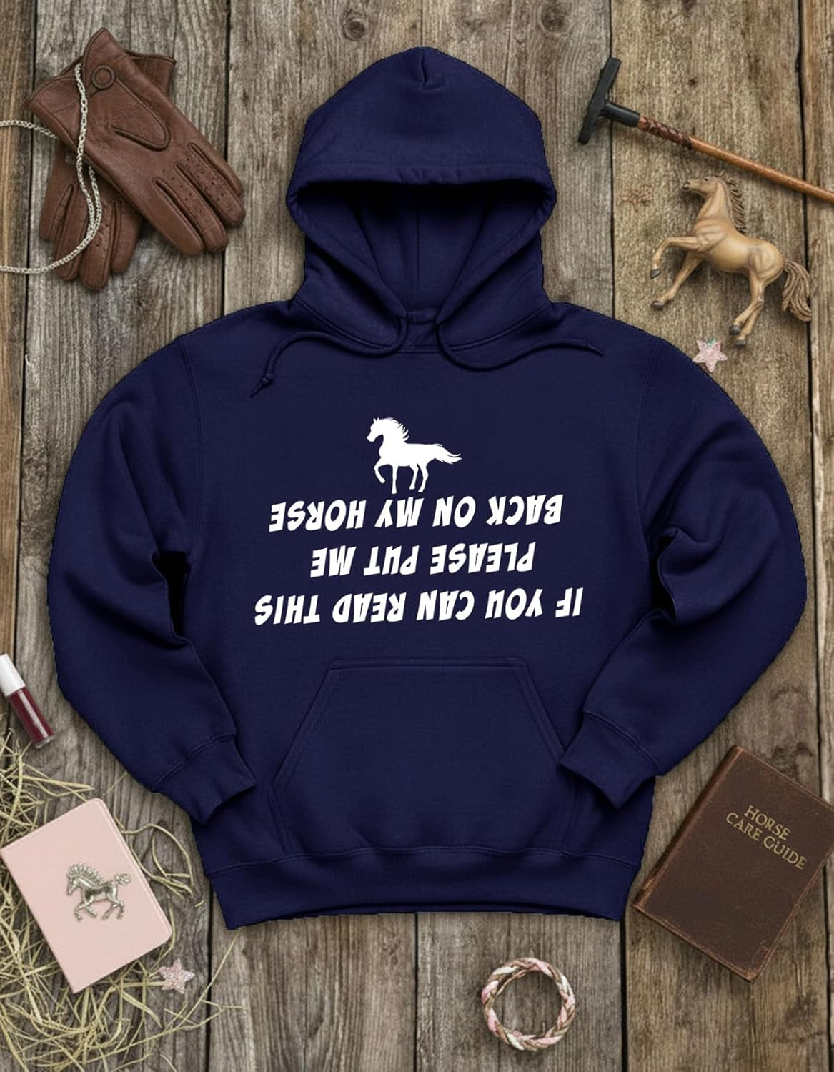 Gift for Girls Who Love Horses Girl Teen Women Horse Lovers Hoodie